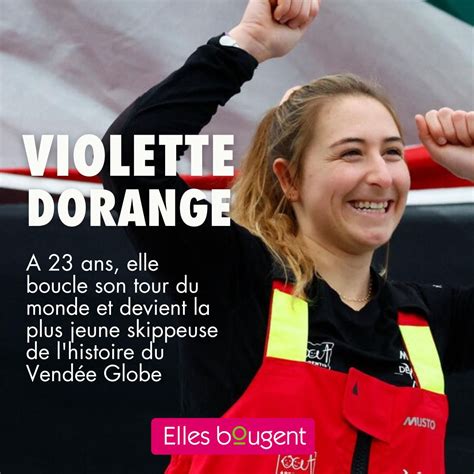 Il y a des personnes inspirantes qui vous donnent envie de croire en ses rêves ! Bravo Violette ...