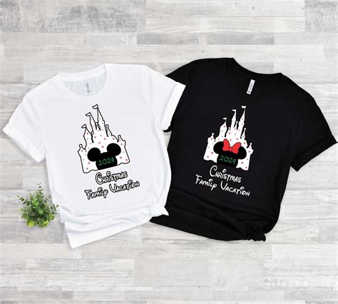 Diy Disney Shirts For Family New DISNEY Castle FAMILY Christmas
