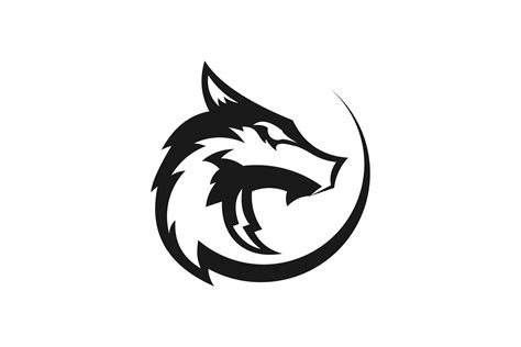 Head Wolf Logo Design Inspiration Graphic by yanuart · Creative Fabrica