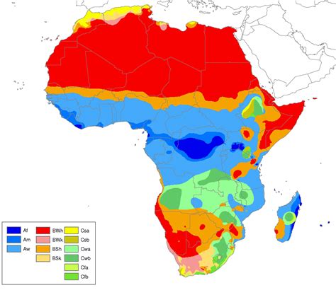 Koppen World Climate Map