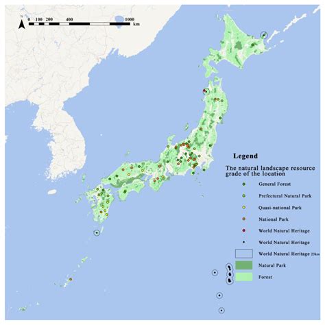 Spatial Distribution Characteristics of Japan’s Forest Therapy Bases ...