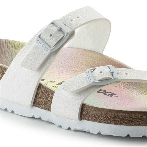 Buy White Mayari Vegan Birko-Flor Nubuck Online in India - BIRKENSTOCK