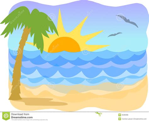 Kids On Beach Clipart