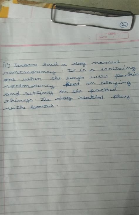 how did montmorency contribute to packing.class 9 chapter 7 - Brainly.in