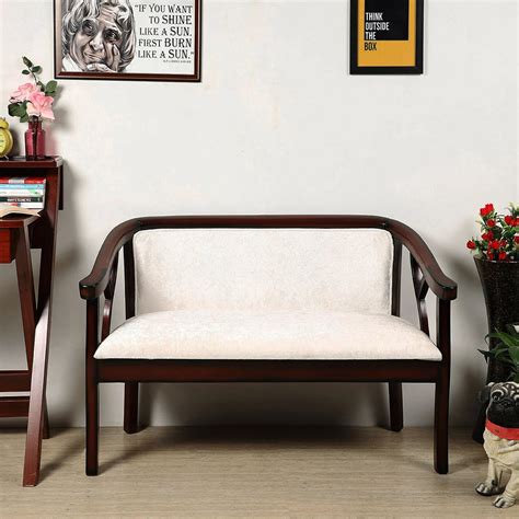 Wooden Sofa | Brown Silver Teak Wood Sofa | Verior by DZYN – DZYN ...