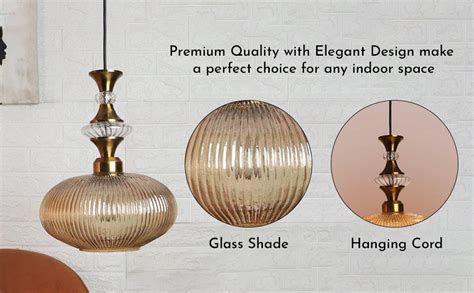 Buy ELIANTE Povque Gold Iron Hanging Light Vintage Decorate Hanging ...