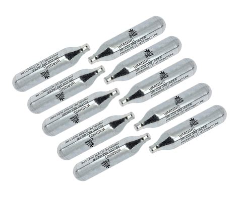 Buy ARSUK CO2 Cartridge 12g Airsoft Capsules Blowback Propellant Green ...