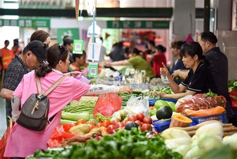 安徽铜陵：改造农贸市场 守护百姓“菜篮子”-人民图片网