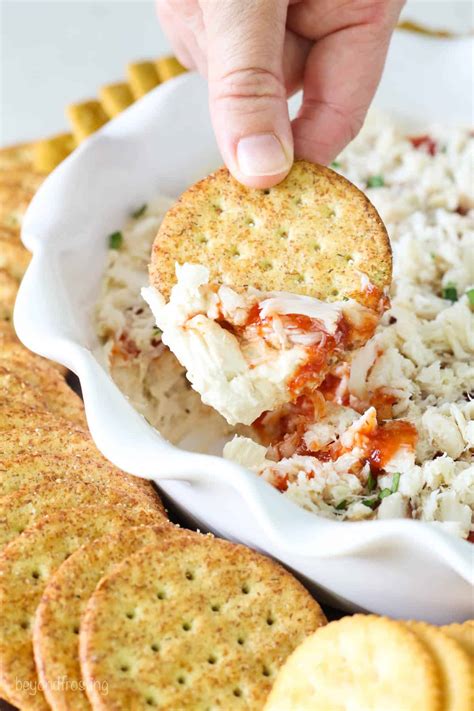 Easy Cold Crab Dip Recipe l Beyond Frosting