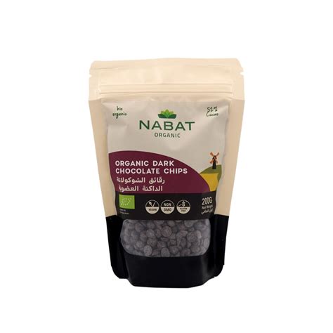 Nabat Organic Dark Chocolate Chips – Healthy 961