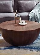 Image result for Light Birch Coffee Table Drum