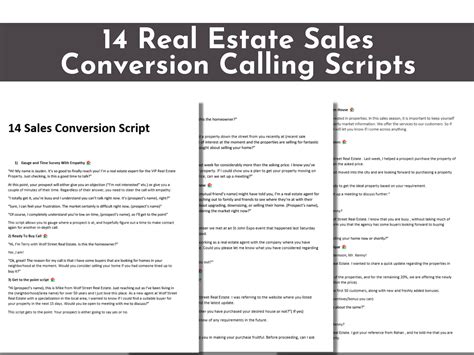 Real Estate Calling Script 的图像结果