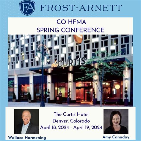 Frost-Arnett Company on LinkedIn: #cohfma #revenuecycle