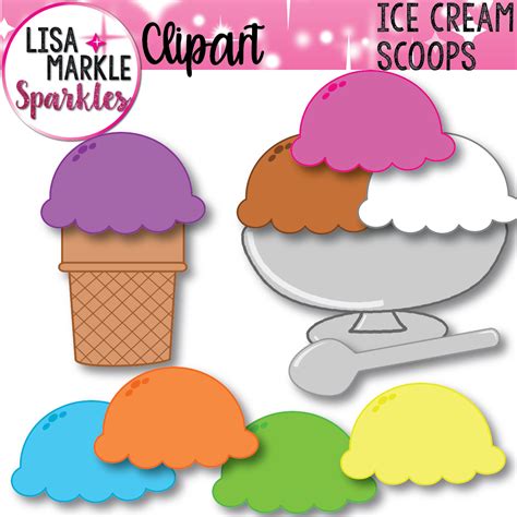 One Ice Cream Scoop Clipart at Emery Espinosa blog