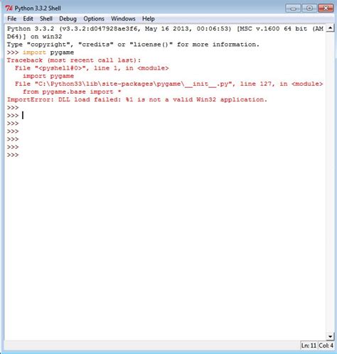 Comment Installer Pygame Python 的图像结果