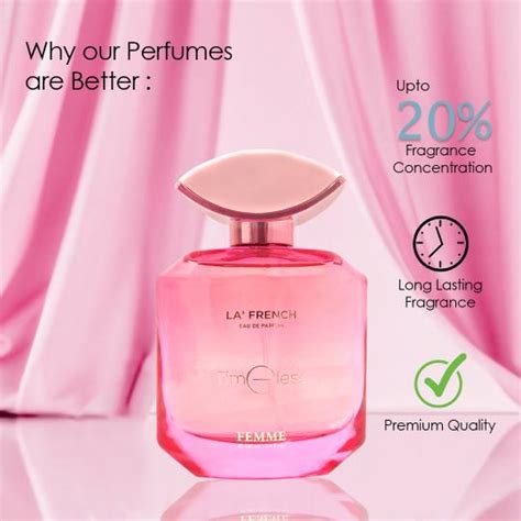 Buy La French Timeless Long Lasting Luxury Premium Floral Fragrance ...