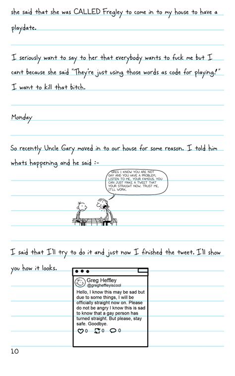 Diary of a wimpy kid: I aint gay | Page 6 to 10 : r/LodedDiper