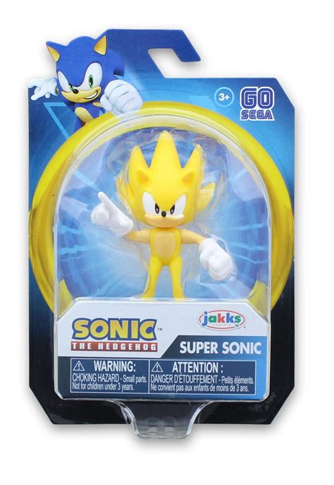 Sonic The Hedgehog Action Figure 2 5 Inch Super Sonic | Desertcart INDIA
