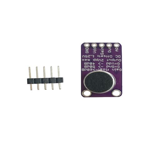 MAX9814 Microphone Amplifier Module AGC Auto Gain Control for Arduino ...