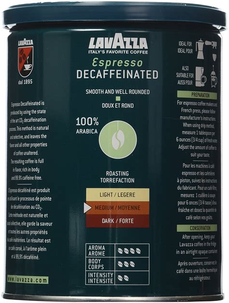 Lavazza Decaf Ground Coffee - Espresso - 8 oz N2 free image download