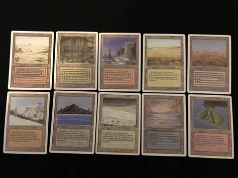 Dual Land Set - MtG Revised - Proxy King