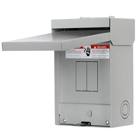 60 Amp Single Phase, 3 Wire, Solid Neutral, 2 Spaces and 4 Circuits ...