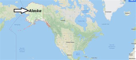 Аляска на карте мира граница с россией на русском языке географическая ...