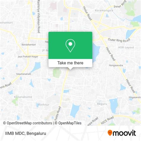 How to Get to IIMB MDC in Bengaluru by Bus or Metro?