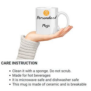Buy GiftsOnn Personalized Magic Mug with Custom Photo, Name & Quote ...