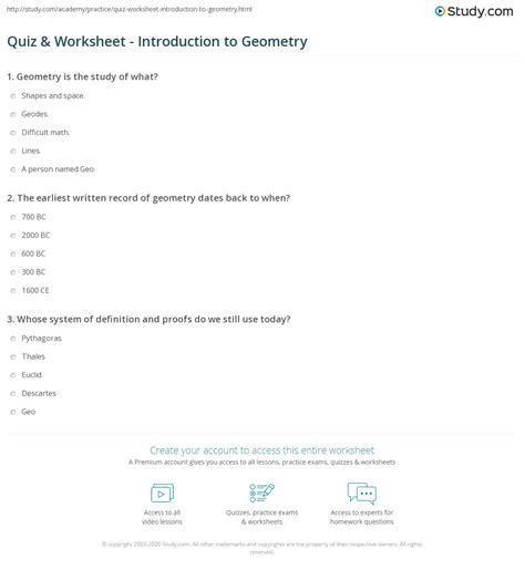 Image result for Geometry Study and Questions