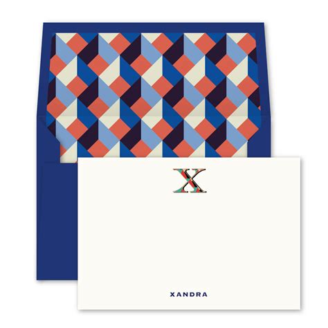 Customised Classic Notecards – Dots and Doodles Design