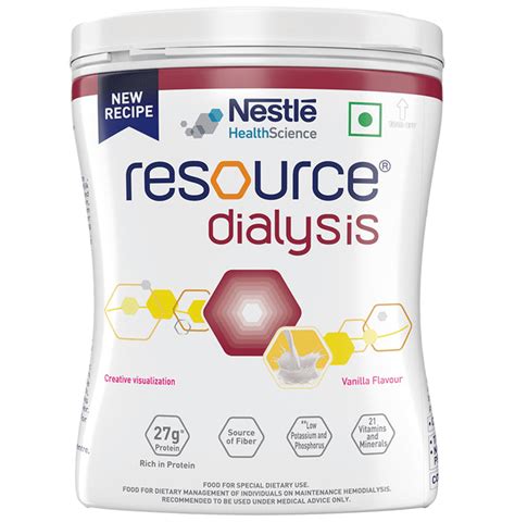 Nestle Health Science Resource Dialysis Supplement with Protein, Low GI ...