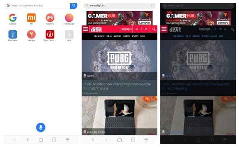 Xiaomi Mint lightweight browser with Dark Mode, Voice Search, Data ...