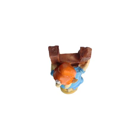 Buy Resin Gnome/Dwarf Climbing Stairs Statue Red & Green Online ...