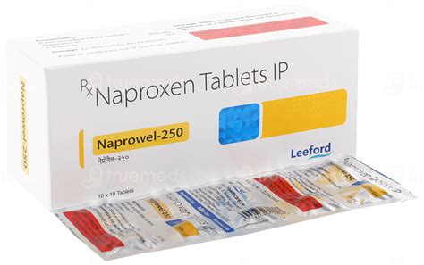 Naprowel 250 Tablet 10 - Uses, Side Effects, Dosage, Price | Truemeds