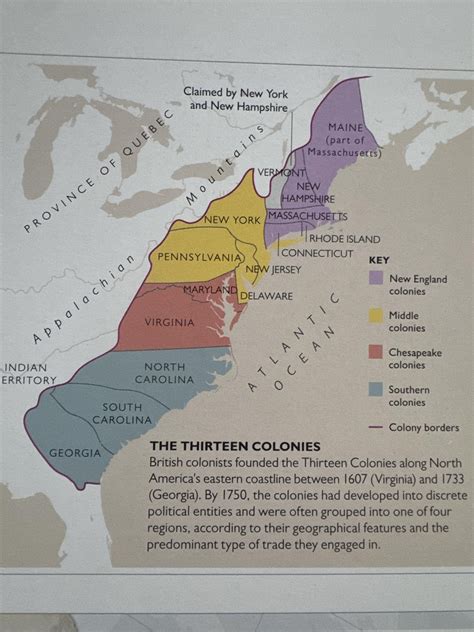13 Colonies Printable 13 Colonies Map PDF Labeled & Blank Map