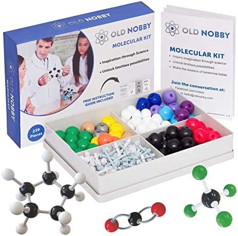 Buy OLD NOBBY Organic Chemistry Model Kit (239 pc) - Molecular Models ...