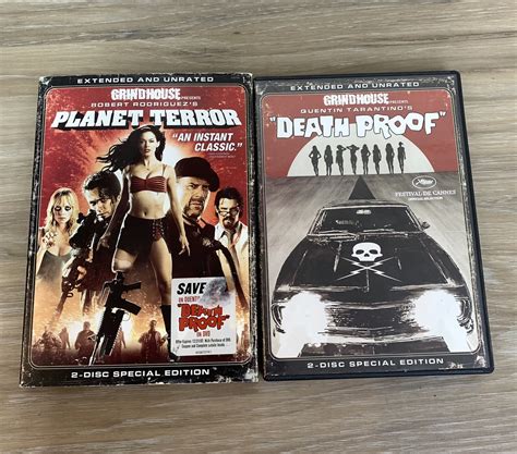 Grindhouse Planet Terror Dvd Cover Grindhouse Double Feature (Planet