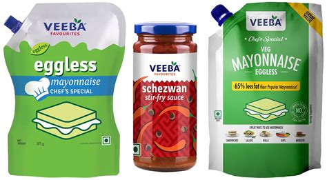 Veeba SCHEZWAN CHILLI CHUTNEY (250G) Veeba Eggless Mayonnaise Chef's ...