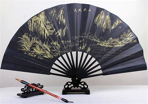金属扇子复古摆件 中国风脸谱扇子 熊猫工艺品送外国人金属工艺品-阿里巴巴