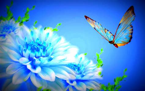 Beautiful Butterflies and Flowers Wallpapers (56+ images)