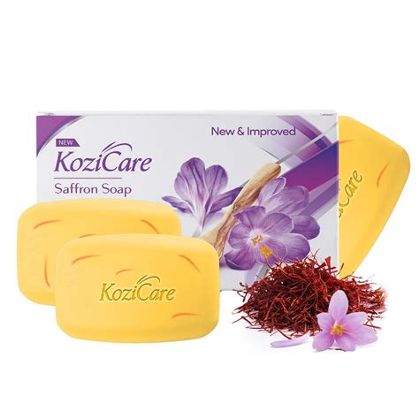 Buy Kozicare Kojic Acid Soap & Glutathione Soap | Saffron Soap | Body ...