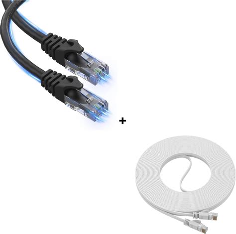 Amazon.com: Ultra Clarity Cables Cat6 50 ft Ethernet Cable, RJ45, LAN ...