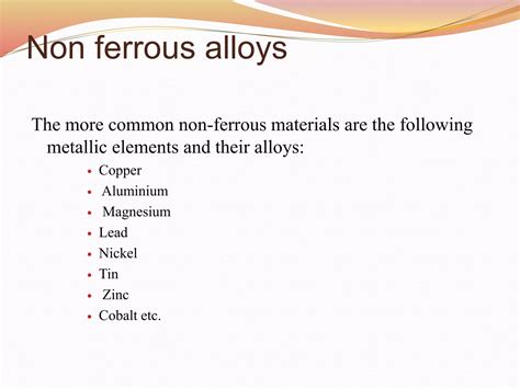 Engineering materials and metallurgy -Ferrous and Non Ferrous metals 1.pptx