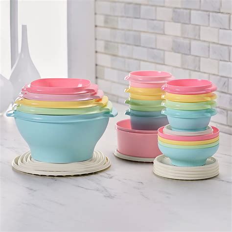 Tupperware Heritage Collection 36 Piece Food Storage Container Set in ...