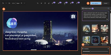 [Microsoft AI Feature] Photos Restyle Image and Image Creator ...