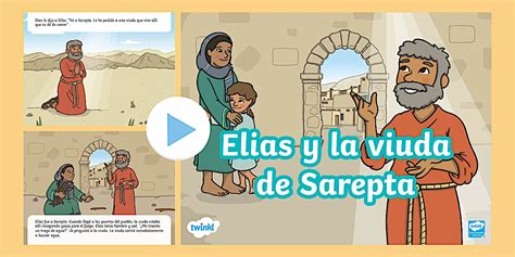 PowerPoint: Elias y la viuda de Sarepta (teacher made)