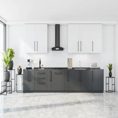 64 Modern Straight Kitchen Design Ideas in 2024