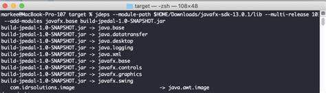 Java Jdeps Example 的图像结果