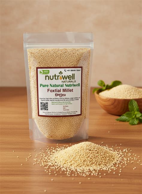 Foxtail Millet – Nutriwell Naturals